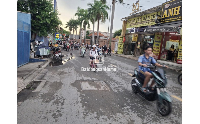 Nhà MT giá trong hẻm 261m², Nở hậu, Đ.10m – An Phú Đông Q12